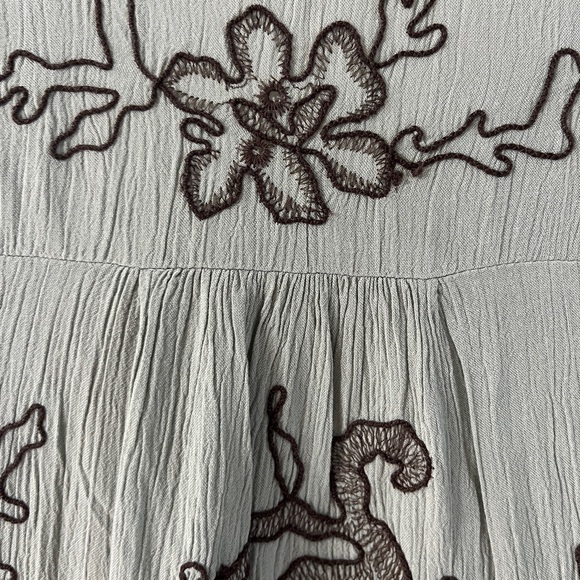 FreePeople Flowey Ruffle Tunic Dress - Picture 6 of 11